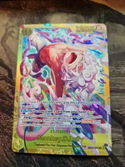 Monkey.D.Luffy OP04-061 SEC Adventure On Kami’s Island | One Piece Card English - Image 1