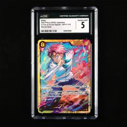 CGC 5 EXCELLENT 2025 One Piece JPN Koby OP11-119 SEC(2) - Image 1