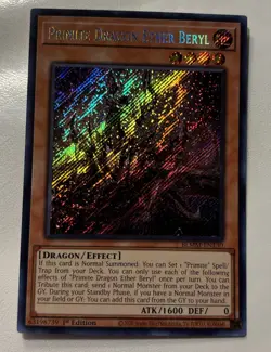 Yugioh! Primite Dragon Ether Beryl BLMM-EN130 Battles of Legend MINT 🧊 - Image 1