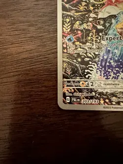 Pokemon 2023 Paldea Evolved Magikarp Holo Illustration Rare Card 203/193 - Image 5