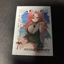 Qianse - Nicole Demara Calendar Birthday SSR-025 Trading Card - Image 1