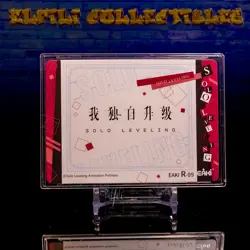 Cha Hae-in Card Shizuku Kosaka Official Eaki Solo Leveling R-09 Holo Foil Frame - Image 2