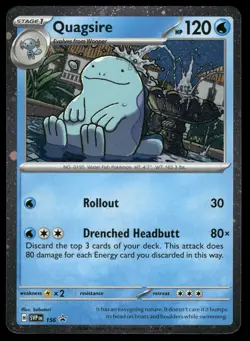 Quagsire SV: Scarlet & Violet Promo Cards 156 Pokemon Card - Image 1