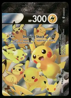 Pikachu V-Union SWSH: Sword & Shield Promo Cards SWSH140 Pokemon Card - Image 1