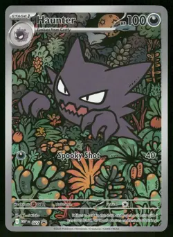 Haunter ME: Mega Evolution Promo 027 Illustration Rare Pokemon Card - Image 1