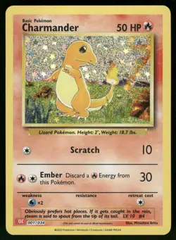Charmander Trading Card Game Classic 001/034 Classic Collection Pokemon Card - Image 1