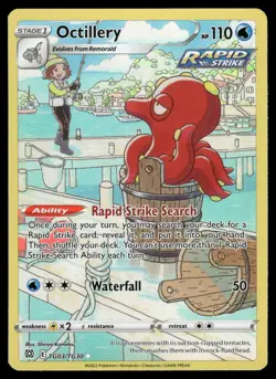 Octillery SWSH09: Brilliant Stars Trainer Gallery TG03/TG30 Pokemon Card - Image 1