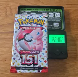Pokemon 151 Heavy Booster Pack POSSIBLE GOD OR DEMI PACKU 22.46 Grams - Image 1