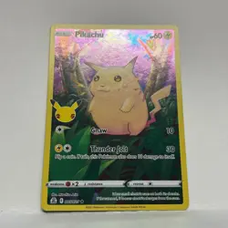 FULL ART Pikachu 005/025 Pokemon 25th Anniversary Celebrations Holo Foil !!! - Image 2
