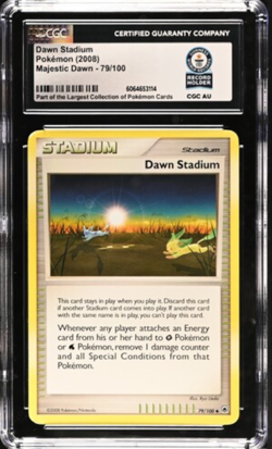 Pokemon CGC Guinness World Record Breaks- Dawn Stadium #79 Majestic Dawn Regular - Image 1