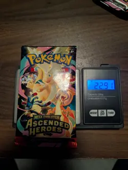Heavy Pokemon Ascended Heroes Booster Pack (22.91g) - Image 1