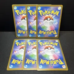 Pokemon Card Lot Riolu AR 6 Card Bulk Set EX/LP - Image 2