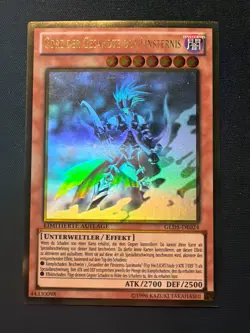 Gorz the Emissary of Darkness GLD5-DE024 Ghost Gold Rare German - Image 1