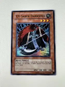 XX-Saber Darksoul TSHD-EN081 Ultra Rare Unlimited Edition LP Yugioh - Image 1