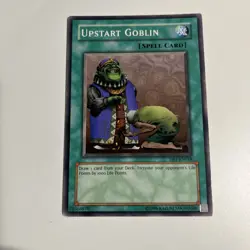 Yugioh TCG : Upstart Goblin DB1-EN018 : Common : NM/LP - Image 1