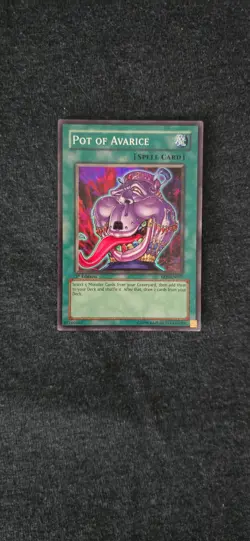 Pot of Avarice Super Rare EEN-EN037 Elemental Energy 1st Edition - Image 1