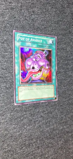 Pot of Avarice Super Rare EEN-EN037 Elemental Energy 1st Edition - Image 2