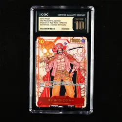 CGC 10 PRISTINE 2024 One Piece JPN Gol D. Roger OP09-118 SEC (Alt Art) - Image 1