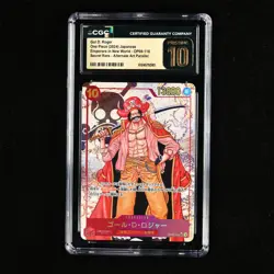CGC 10 PRISTINE 2024 One Piece JPN Gol D. Roger OP09-118 SEC (Alt Art) - Image 2