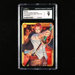 CGC 9 MINT 2024 One Piece JPN Shanks OP01-120 SEC - Image 1