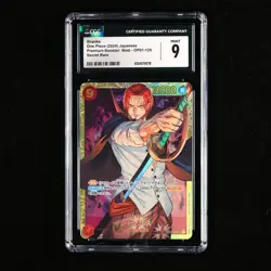 CGC 9 MINT 2024 One Piece JPN Shanks OP01-120 SEC - Image 2
