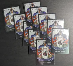 Kaido OP-05 DON!! Set x10 English – Luffy Punching Kaido Art – One Piece - Image 1