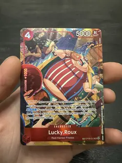 Lucky.Roux Treasure Rare - A Fist Of Divine Speed (OP11) #OP09-015 TR One Piece - Image 1