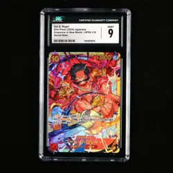 CGC 9 MINT 2024 One Piece JPN Gol D. Roger OP09-118 SEC - Image 1