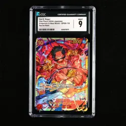 CGC 9 MINT 2024 One Piece JPN Gol D. Roger OP09-118 SEC - Image 1