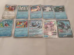Pokemon Card Lot Colorless Fire Grass Water Bulk Mixed EX/LP - Image 2