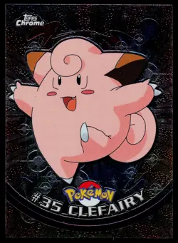 Clefairy #35 - Topps Chrome Series 1 Pokemon Card Light Play - Image 1