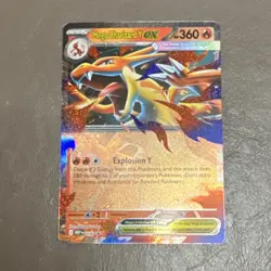 Pokemon Mega Charizard Y EX 030 Holo Mega Evolution Trading Card English - Image 3