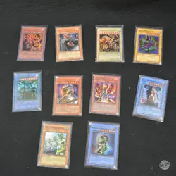 Yu-Gi-Oh! Vintage Card Lot (10 Cards) - Classic 1996 Style Rare YGO Collection - Image 1