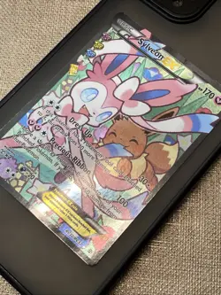 Sylveon EX RC32/RC32 Full Art Radiant Collection Pokemon Card NM - Image 3