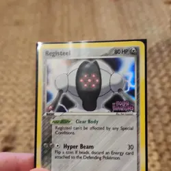 Pokemon Registeel ex 80 HP EX Holon Phantoms Reverse Holo Rare Card - Image 1