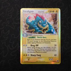 Feraligatr 2/101 - EX Dragon Frontiers Delta Species - HOLO Rare Pokemon Card LP - Image 1