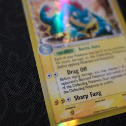 Feraligatr 2/101 - EX Dragon Frontiers Delta Species - HOLO Rare Pokemon Card LP - Image 3