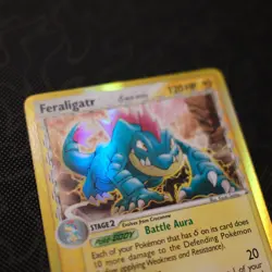 Feraligatr 2/101 - EX Dragon Frontiers Delta Species - HOLO Rare Pokemon Card LP - Image 4