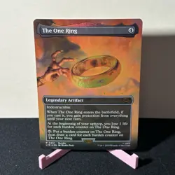 Lord Of The Rings LOTR The One Ring FOIL SCENE 0451 CARDS MTG 4pcs NM - Image 2