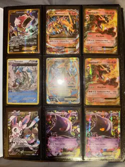 Pokemon Card Binder Collection Multiple Cards Pokemon TCG - Image 1