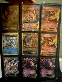Pokemon Card Binder Collection Multiple Cards Pokemon TCG - Image 3
