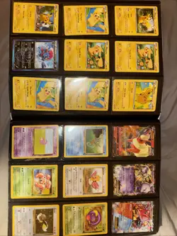 Pokemon Card Binder Collection Multiple Cards Pokemon TCG - Image 5