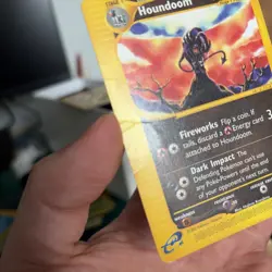 Houndoom 15/147 Aquapolis WOTC Pokemon card 2002 - Image 2