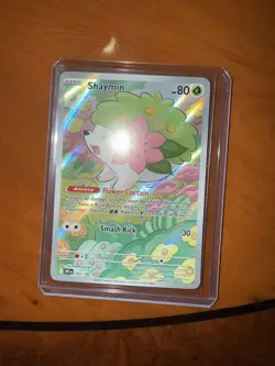 Pokemon TCG Shaymin Card S&V Destined Rivals 185/182 Illustration Rare - Image 5