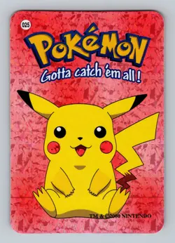Pokemon Card - Pikachu #025 - Vending Machine - Holo - Image 1