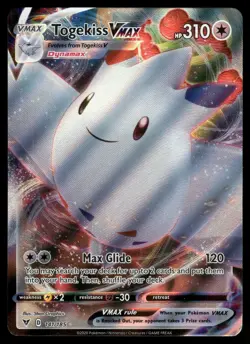 Togekiss VMAX SWSH04: Vivid Voltage 141/185 Ultra Rare Pokemon Card - Image 1