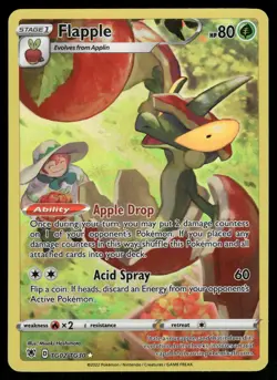 Flapple SWSH10: Astral Radiance Trainer Gallery TG02/TG30 Pokemon Card - Image 1