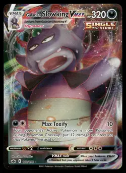 Galarian Slowking VMAX SWSH06: Chilling Reign 100/198 Ultra Rare Pokemon Card - Image 1