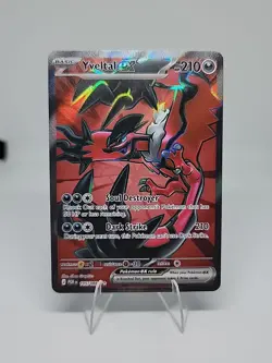 Yveltal Ex 105/88 Full Art Ultra Rare Perfect Order Pokemon Card EN - Image 1