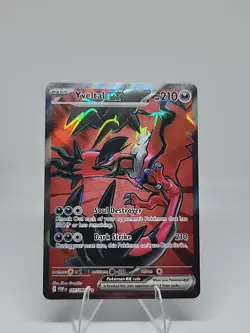 Yveltal Ex 105/88 Full Art Ultra Rare Perfect Order Pokemon Card EN - Image 3